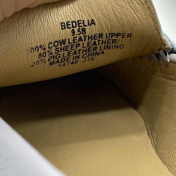 Ralph Lauren Bedelia Leather Loafer Women's 9.5 Lavender Grey Old Money Preppy - Picture 12 of 14